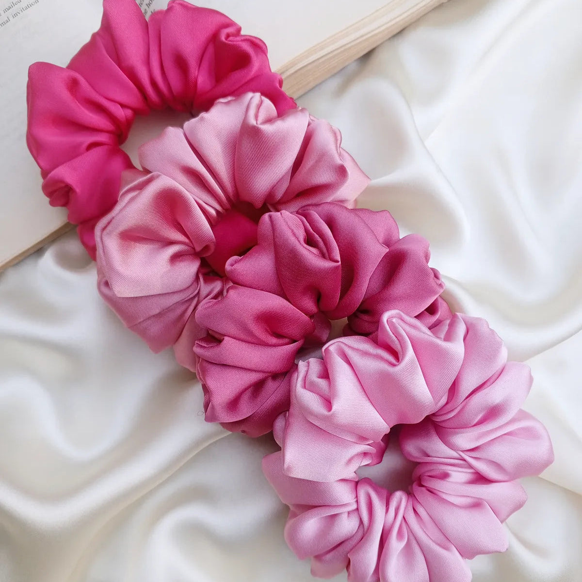 Pink Scrunchies Combo