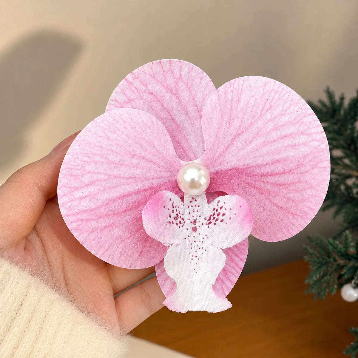 Orchid Pearl Hair Pins