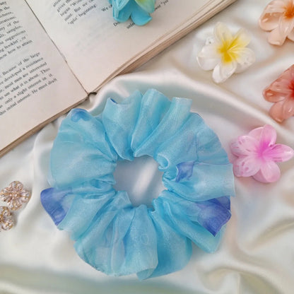 Organza Printed Scrunchie
