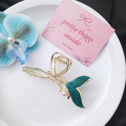 Mermaid Pearl Metal Claw