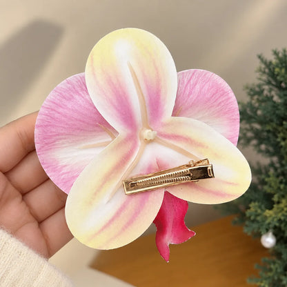 Orchid Pearl Hair Pins