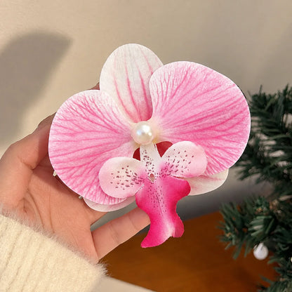 Orchid Pearl Hair Pins