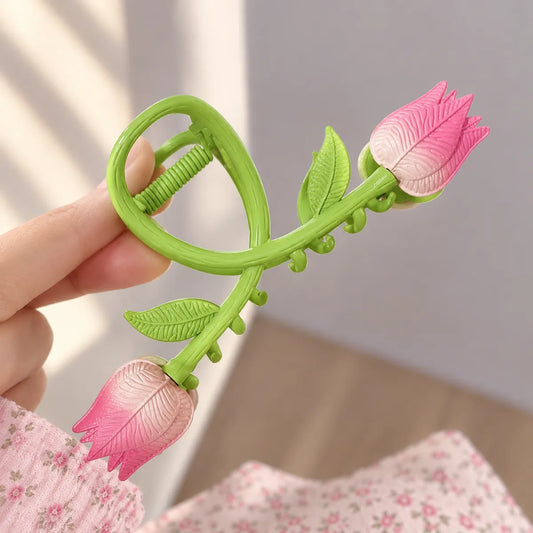 Metal Rosy Tulip Claws